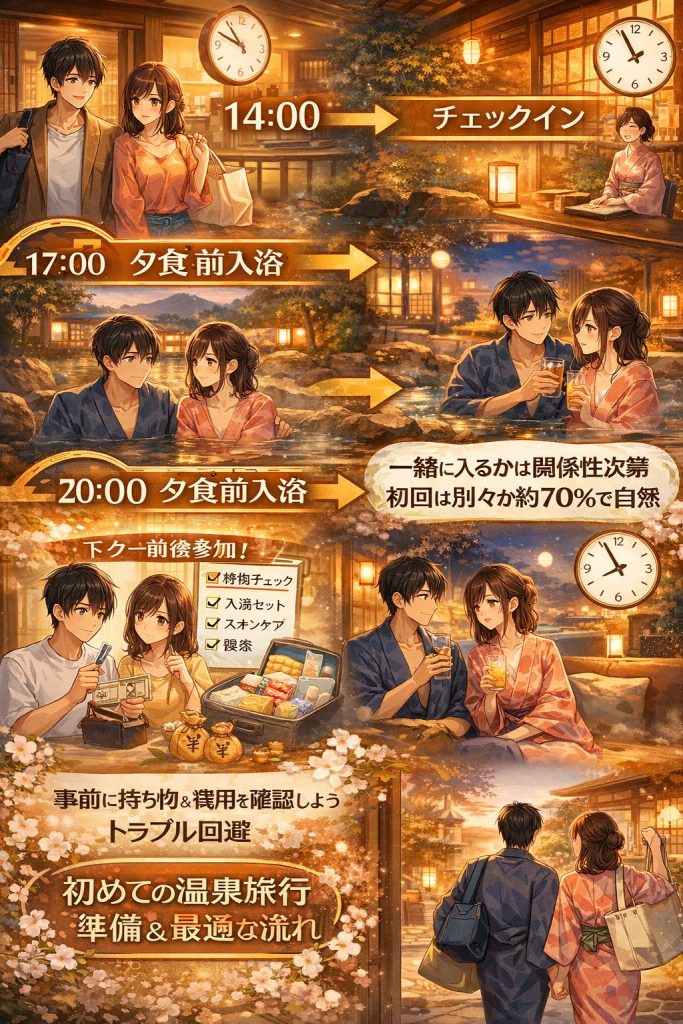 初めての温泉旅行ガイド