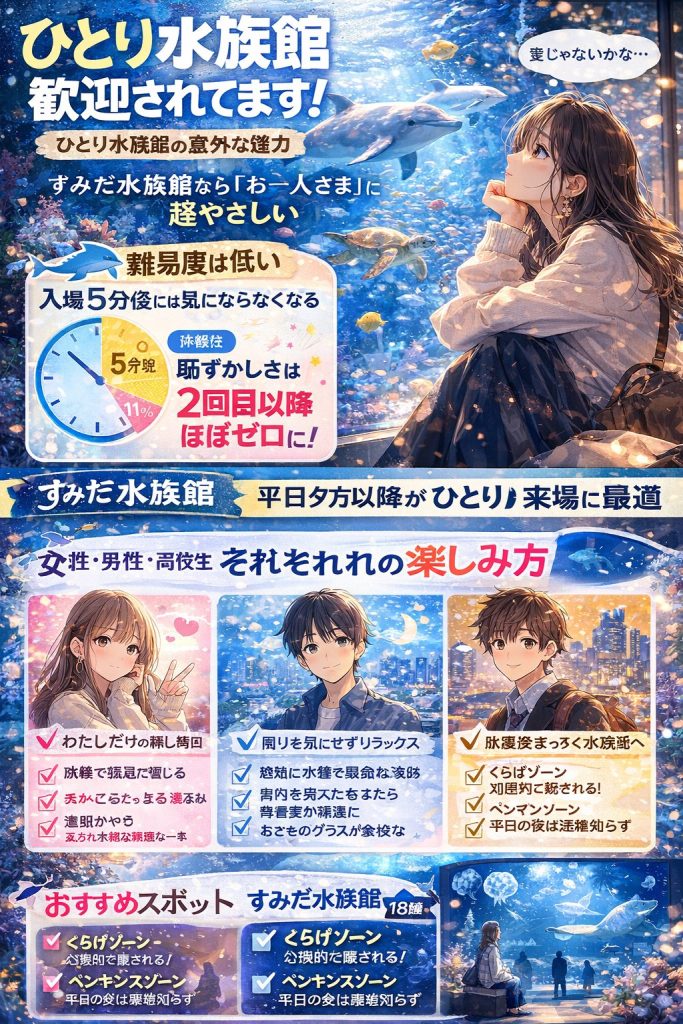 ひとり水族館の魅力を発見