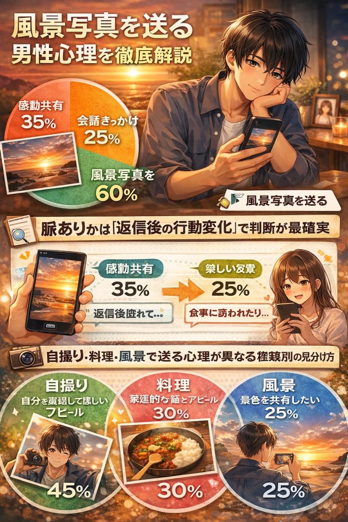 風景写真と男性心理の解説